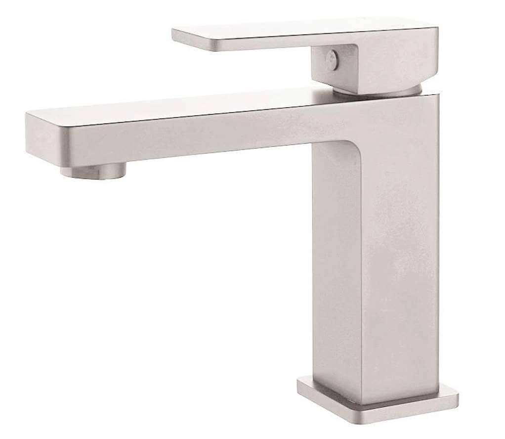 'Milos'-  Basin Mixer - Brushed Nickel