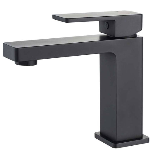 'Milos'-  Basin Mixer - Black