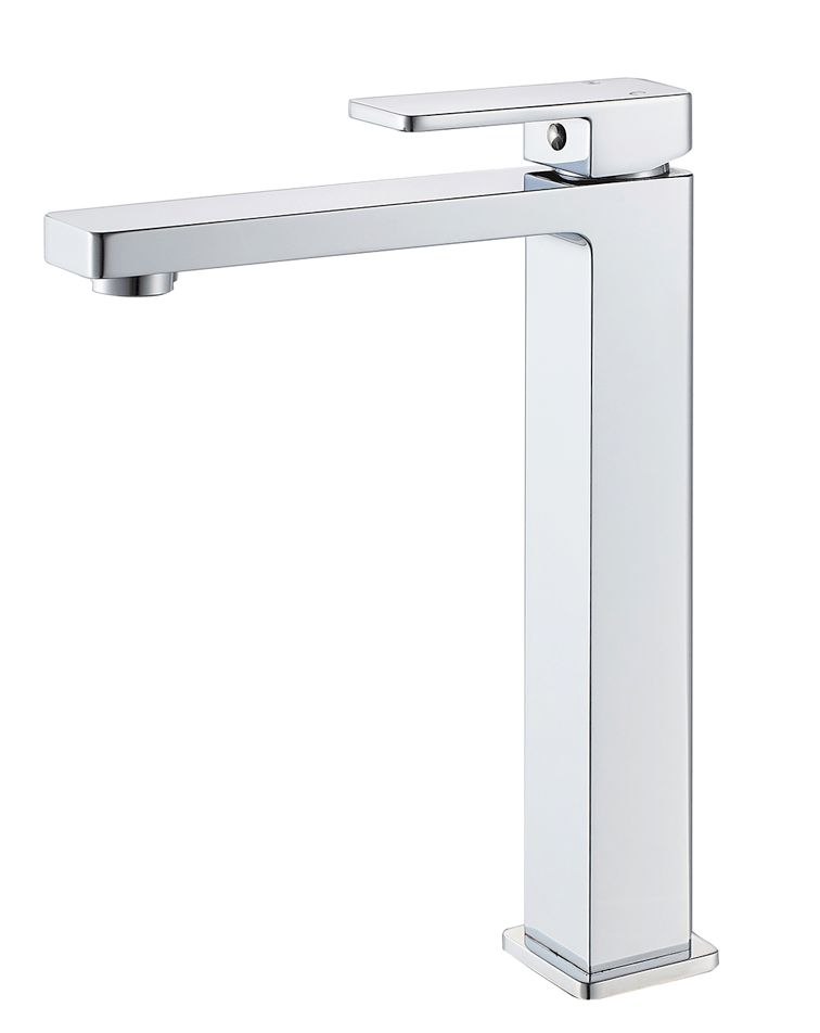 'Milos'-  Tall Basin Mixer - Chrome
