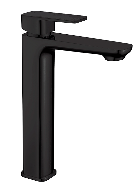 'Mia' Tall Basin Mixer - Black