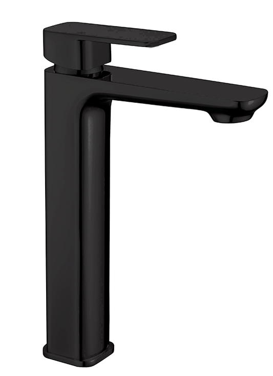 'Mia' Tall Basin Mixer - Black