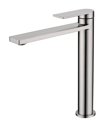 'Cresta' - Tall Basin Mixer - Brushed Nickel