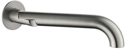 Mica Swivel Bath Spout - Curved - Brushed Nickel