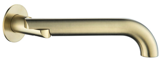 Mica Swivel Bath Spout - Curved - French Gold