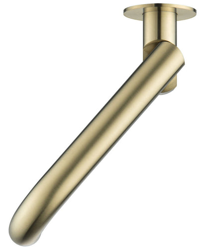 Mica Swivel Bath Spout - Curved - French Gold