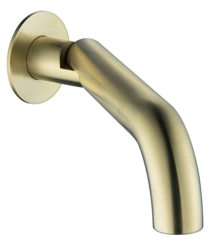 Mica Swivel Bath Spout - Curved - French Gold