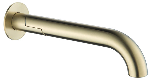 Mica Swivel Bath Spout - Curved - French Gold