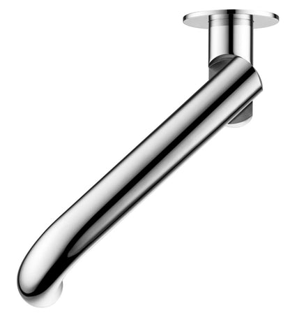 Mica Swivel Bath Spout - Curved - Chrome