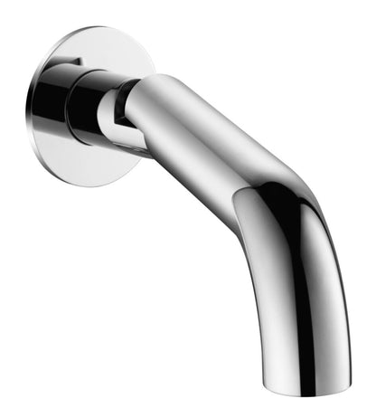 Mica Swivel Bath Spout - Curved - Chrome
