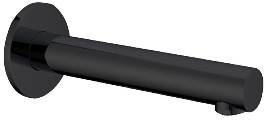 Bath Spout Round 180mm - BLACK