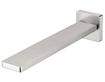 'Cresta' - Bath spout - Brushed Nickel
