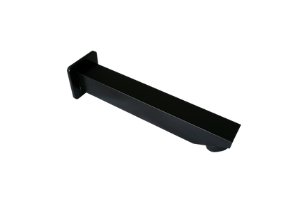 Bath Spout Square 180mm - BLACK