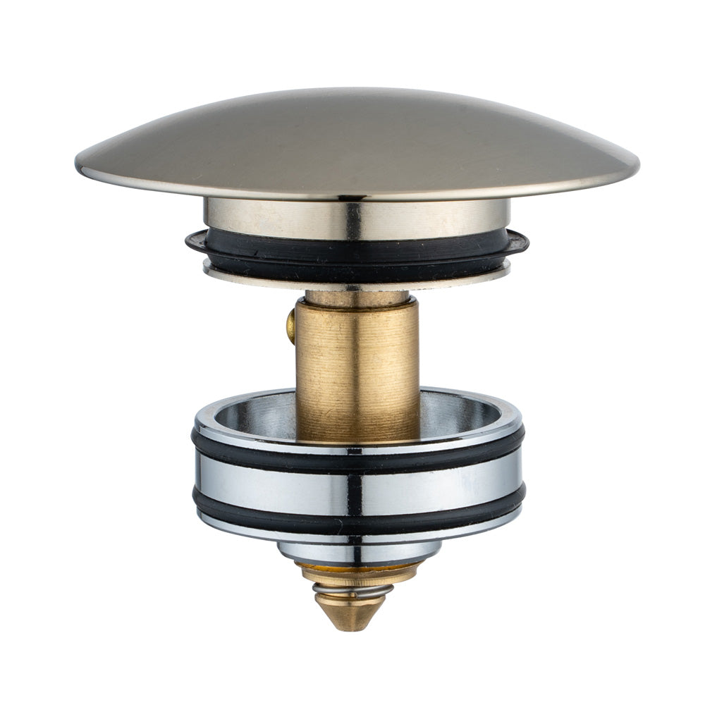Brushed Nickel Brass Universal Basin/Bathtub Pop Up Waste