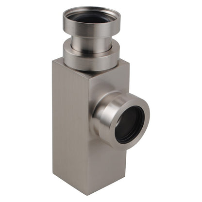 Brushed Nickel Bottle Trap 32mm