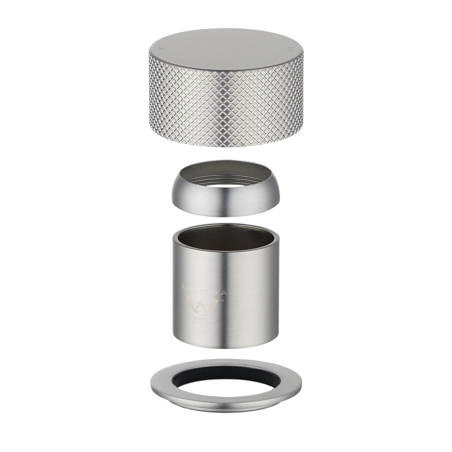MOON Series Round Brushed Nickel Progressive Wall Mixer Handle(match CLPM)