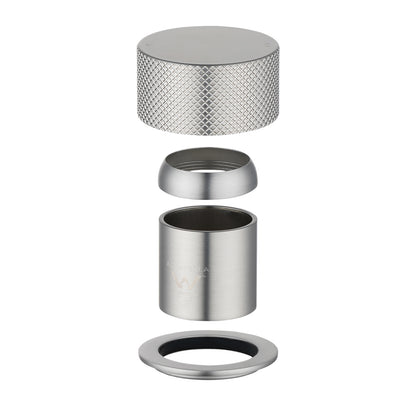 MOON Series Round Brushed Nickel Progressive Wall Mixer Handle(match CLPM)
