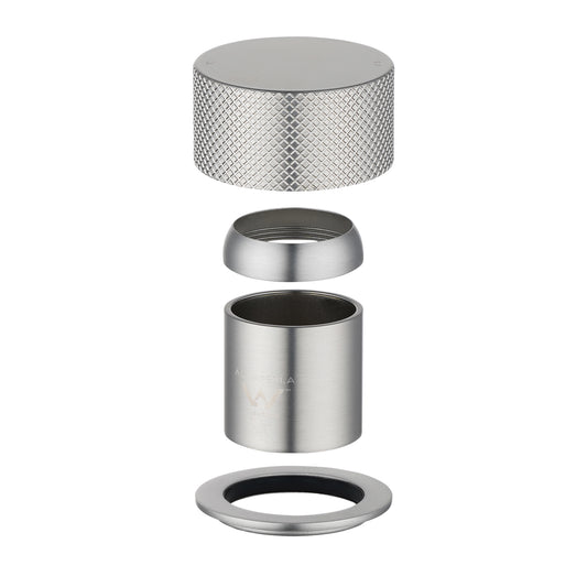 MOON Series Round Brushed Nickel Progressive Wall Mixer Handle(match CLPM)
