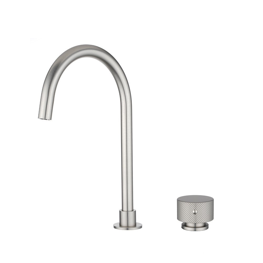 MOON Series Brushed Nickel Split Type Basin Mixer