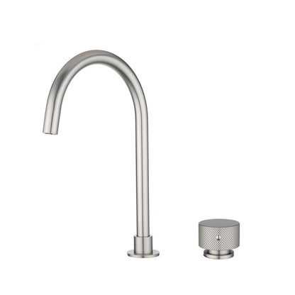 MOON Series Brushed Nickel Split Type Basin Mixer