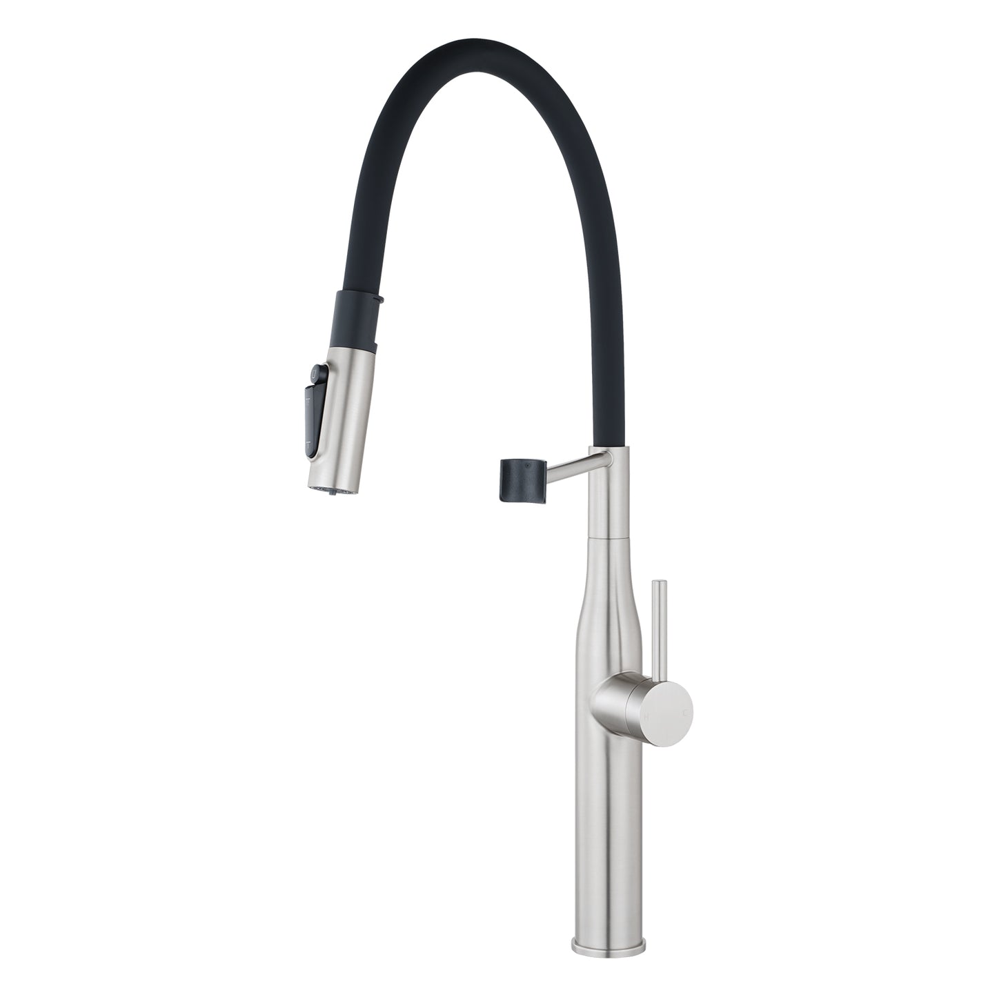 Brushed Nickel Pull Out Kitchen Mixer