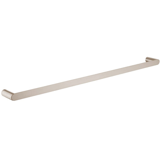 RUSHY Series Brushed Nickel Single Towel Rail 800mm