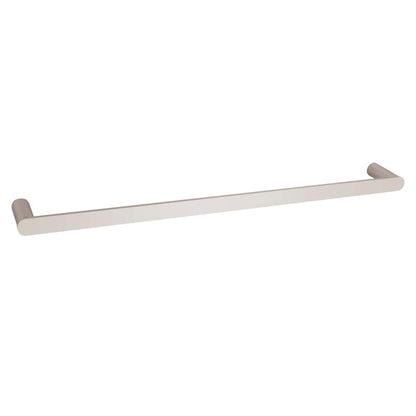 RUSHY Series Brushed Nickel Single Towel Rail 600mm