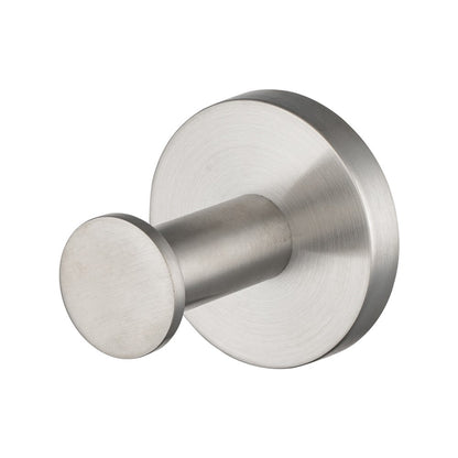 LUCID PIN Series Brushed Nickel Robe Hook
