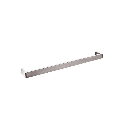 IVANO Series Brushed Nickel Single Towel Rail 600mm