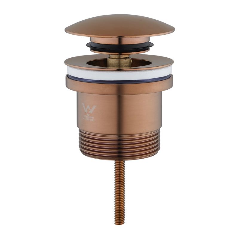 Brushed Copper Universal Basin/Bathtub Pop Up Waste