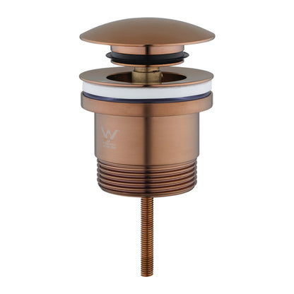 Brushed Copper Universal Basin/Bathtub Pop Up Waste