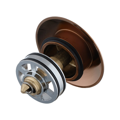 Brushed Copper Universal Basin/Bathtub Pop Up Waste