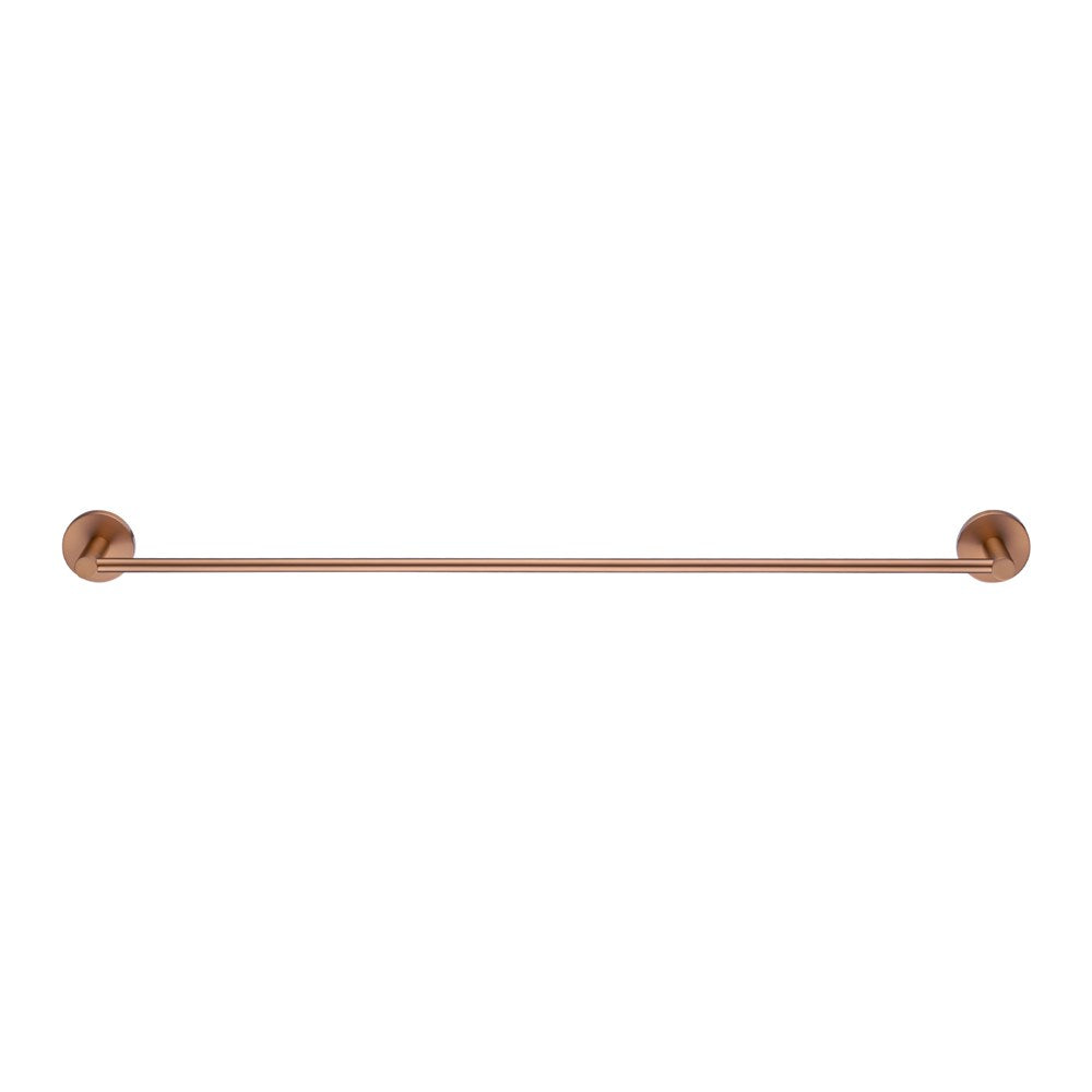 LUCID PIN Series Brushed Copper Single Towel Rack Rail 800mm