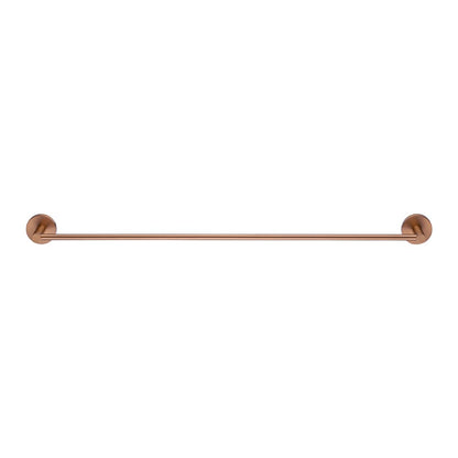 LUCID PIN Series Brushed Copper Single Towel Rack Rail 800mm