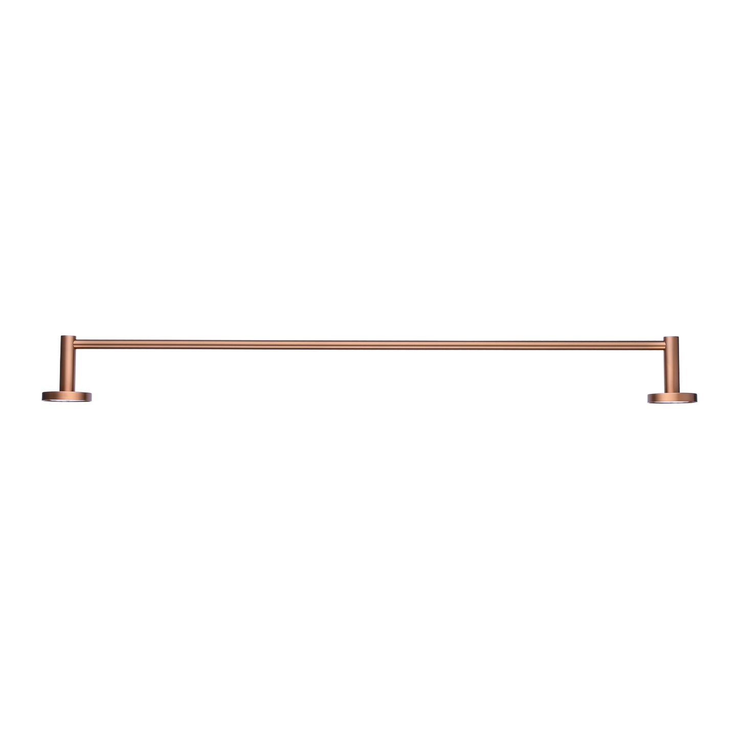 LUCID PIN Series Brushed Copper Single Towel Rack Rail 800mm