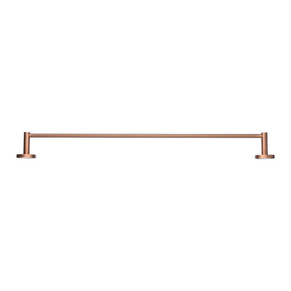 LUCID PIN Series Brushed Copper Single Towel Rack Rail 800mm