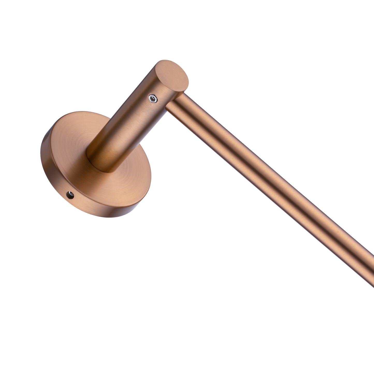 LUCID PIN Series Brushed Copper Single Towel Rack Rail 800mm