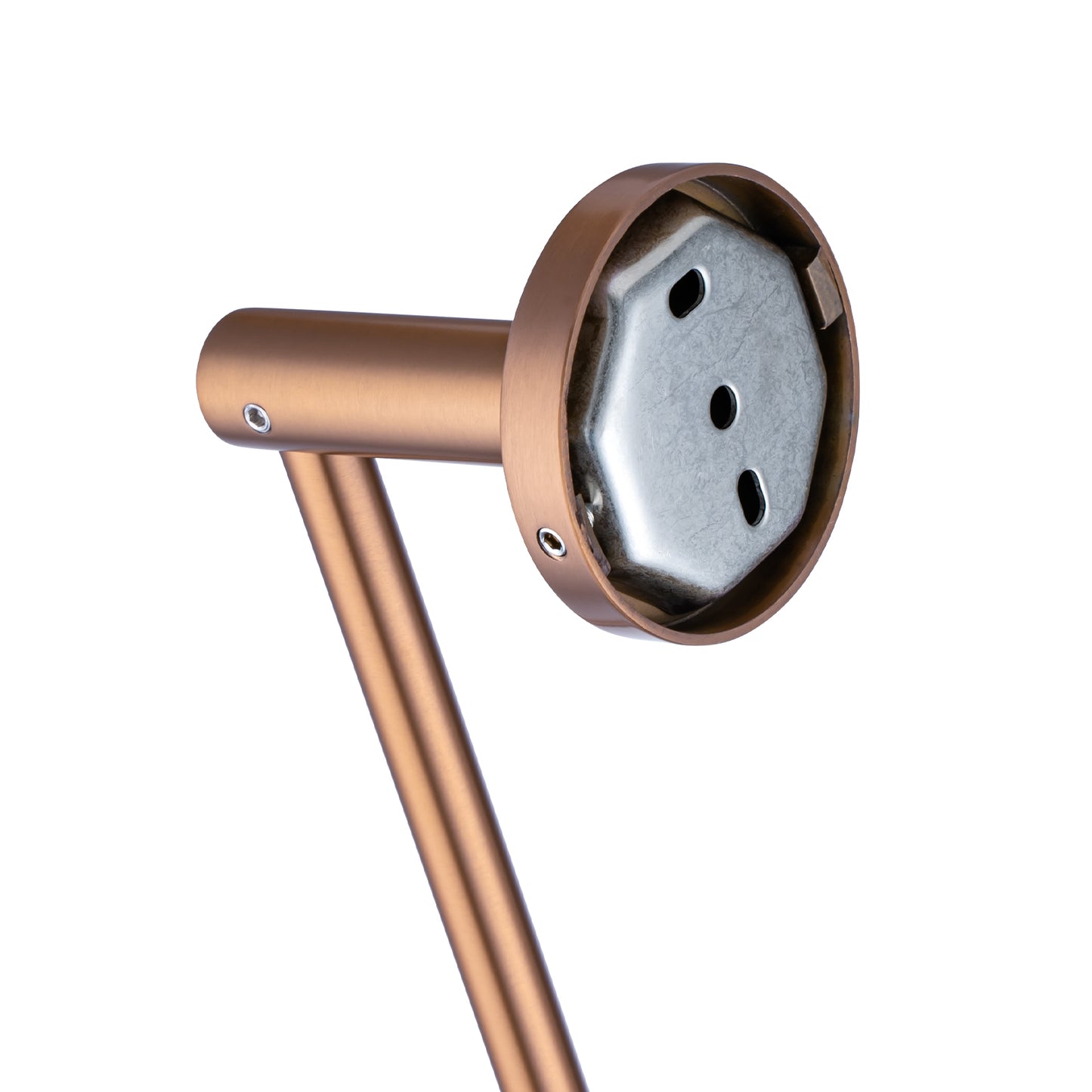 LUCID PIN Series Brushed Copper Single Towel Rack Rail 800mm