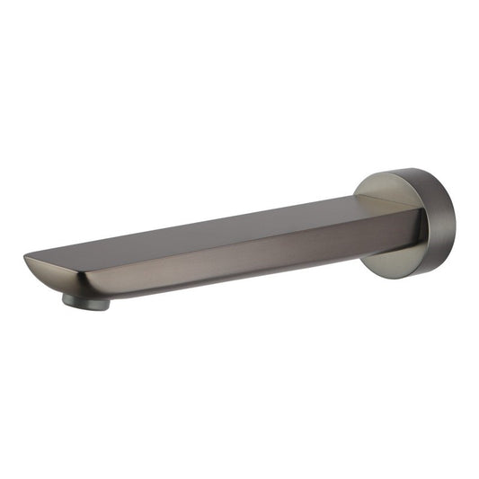 RUSHY Series Brushed Gun Metal Grey Bathtub/Basin Wall Spout