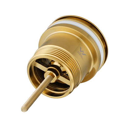 Brushed Brass Universal Basin/Bathtub Pop Up Waste