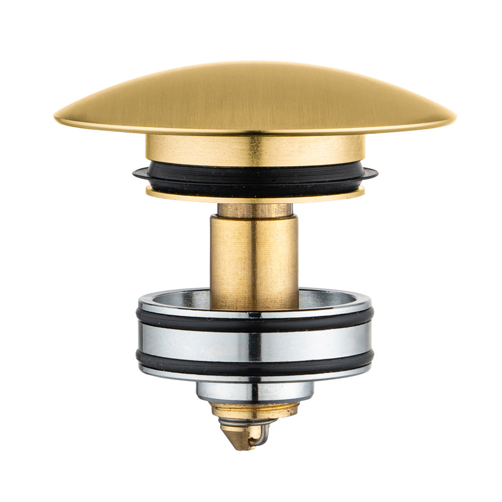 Brushed Brass Universal Basin/Bathtub Pop Up Waste