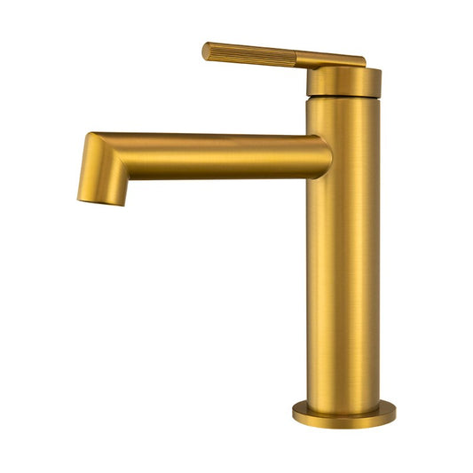 CADDENCE Brushed Brass Basin Mixer