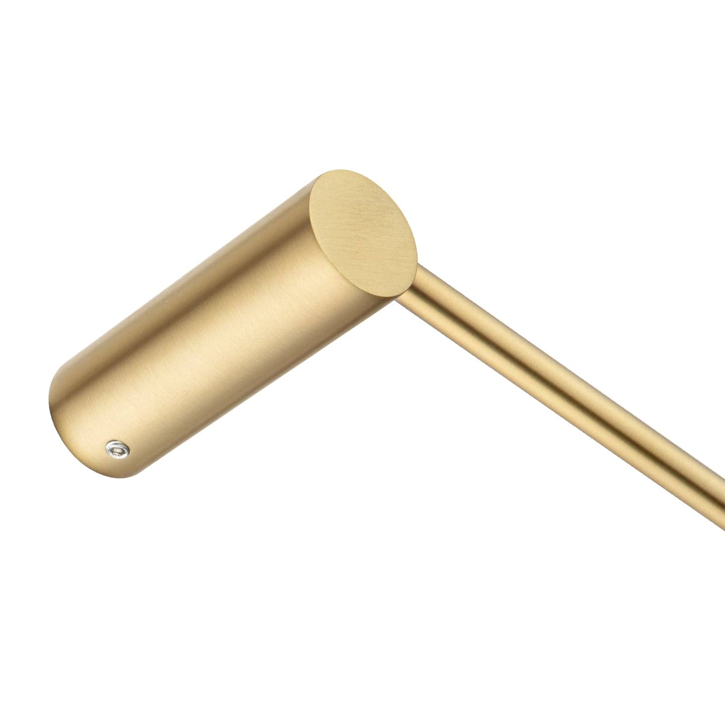 600mm Brushed Gold Pin Single Towel Rail | BUYG6201.TR