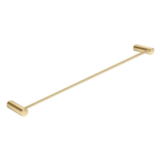 600mm Brushed Gold Pin Single Towel Rail | BUYG6201.TR