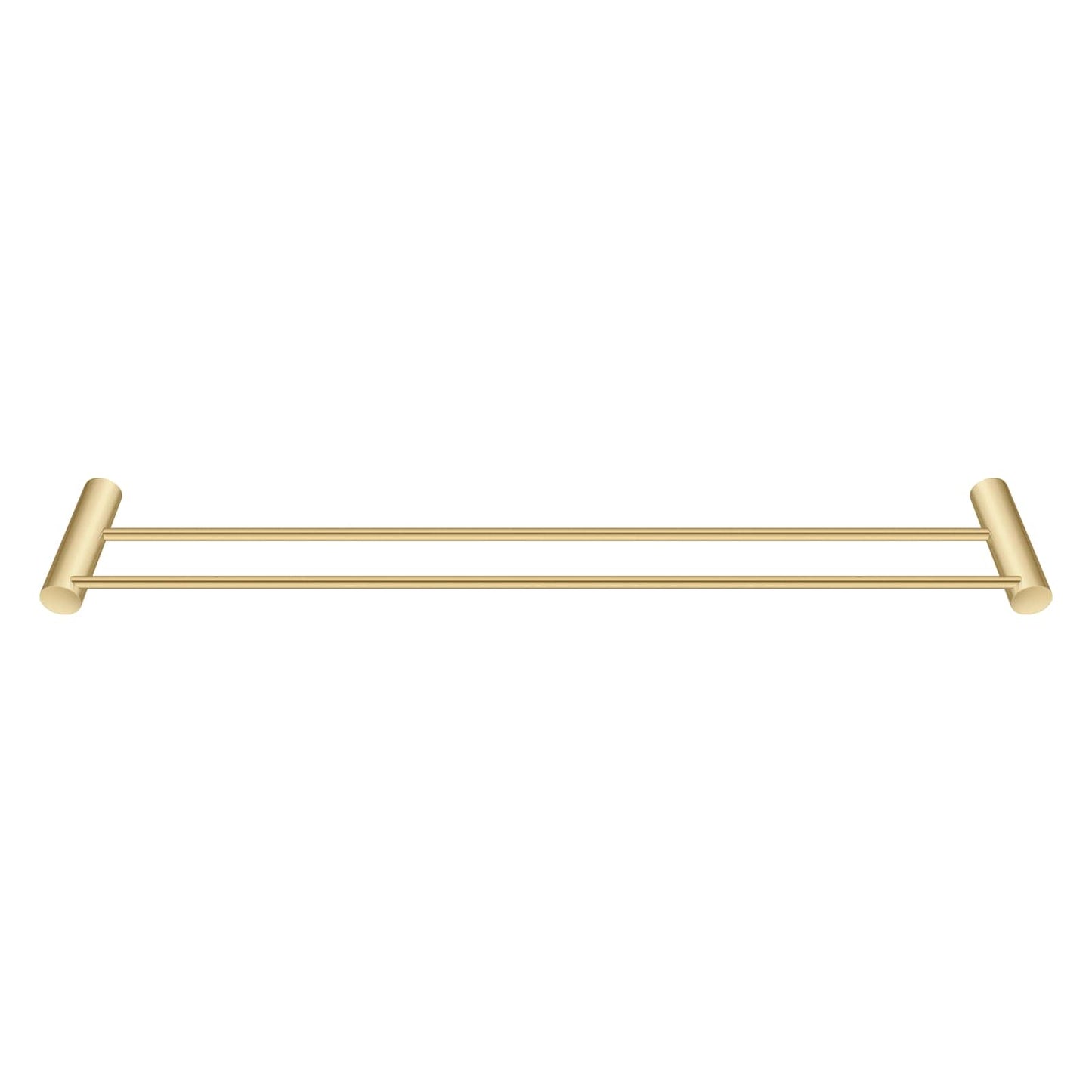 600mm Brushed Gold Pin Double Towel Rail | BUYG6202.TR