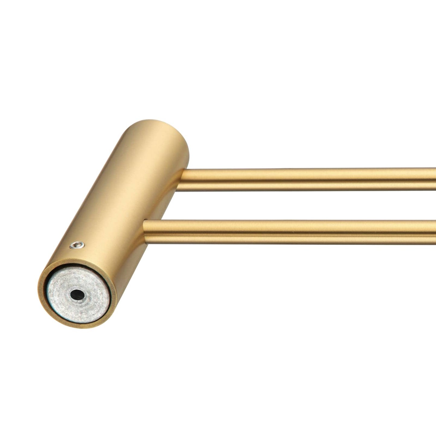 600mm Brushed Gold Pin Double Towel Rail | BUYG6202.TR