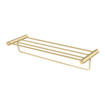 600mm Brushed Gold 4 Bar Towel Rack | BUYG6202.TR
