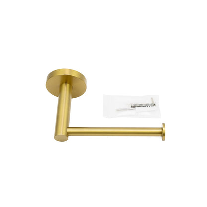 LUCID PIN Series Brushed Brass Toilet Paper Roll Holder