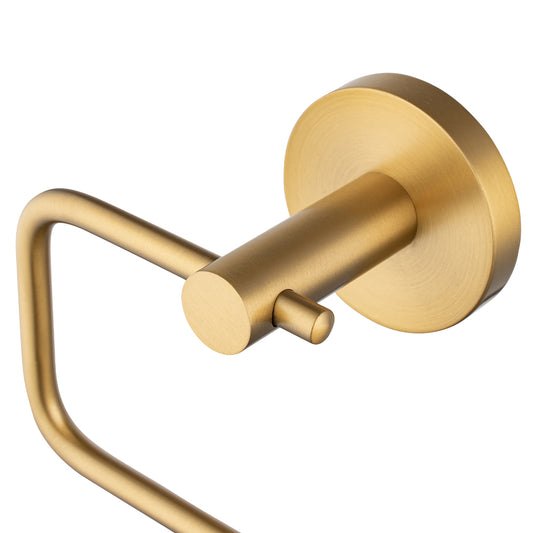 LUCID PIN Series Brushed Brass Toilet Paper Holder