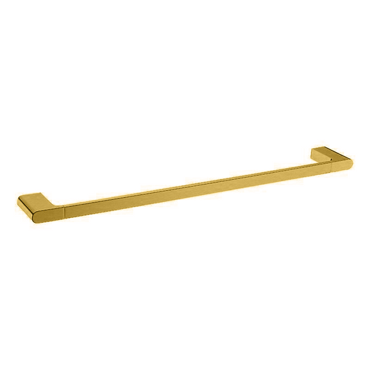 VOG Series Brushed Brass Single Towel Rail 800mm
