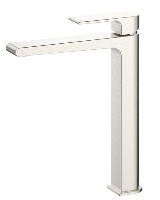 Beki TALL Basin Mixer - Brushed Nickel
